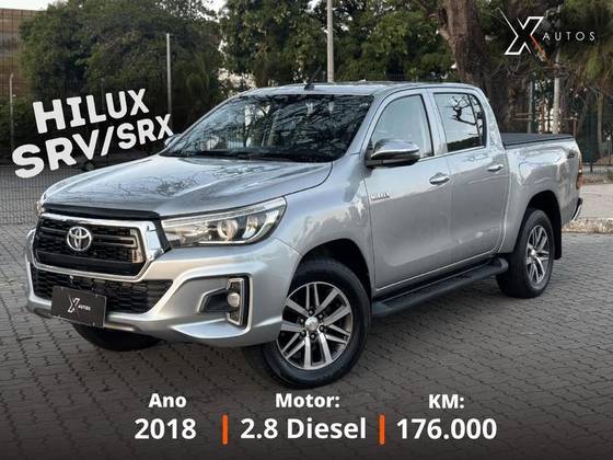 TOYOTA HILUX 2.7 SR 4X2 CD 16V FLEX 4P AUTOMÁTICO TOYOTA HILUX 2.7 SR 4X2 CD 16V FLEX 4P AUTOMÁTICO